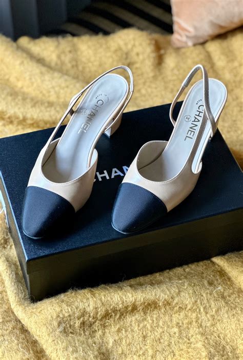 chanel two tone slingbacks singapore|Chanel two tone slingback dupes.